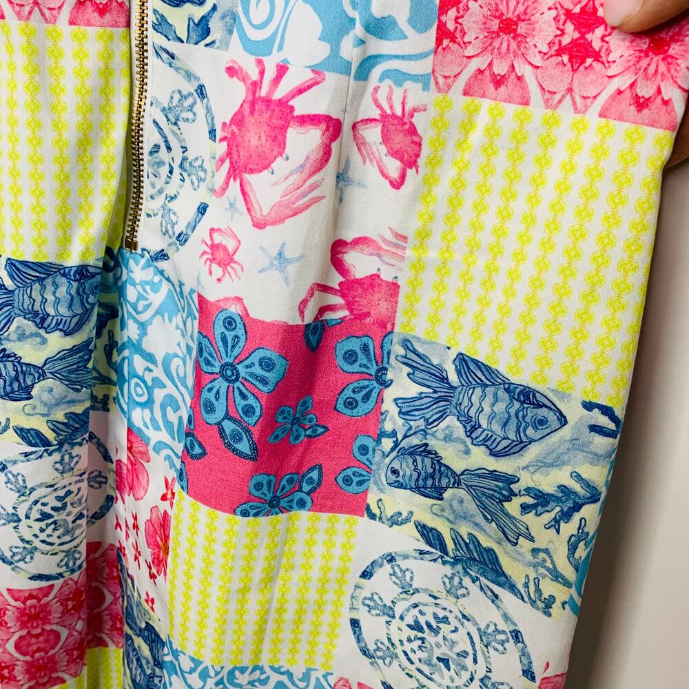 Patchwork Sleeveless Dress - Picture 8 of 11